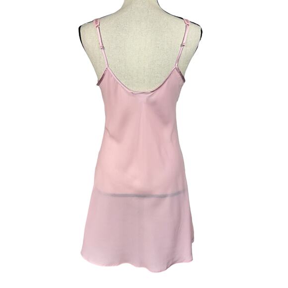 Morgan Taylor Intimate Small Nightgown Floral Spaghetti Strap Semi-Sheer Nightie - Picture 5 of 9